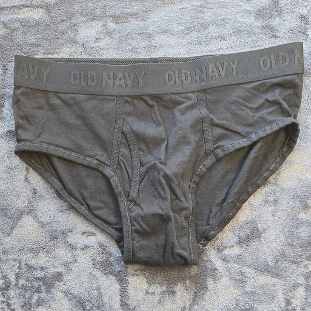 Old Navy Black Briefs Classic Comfort